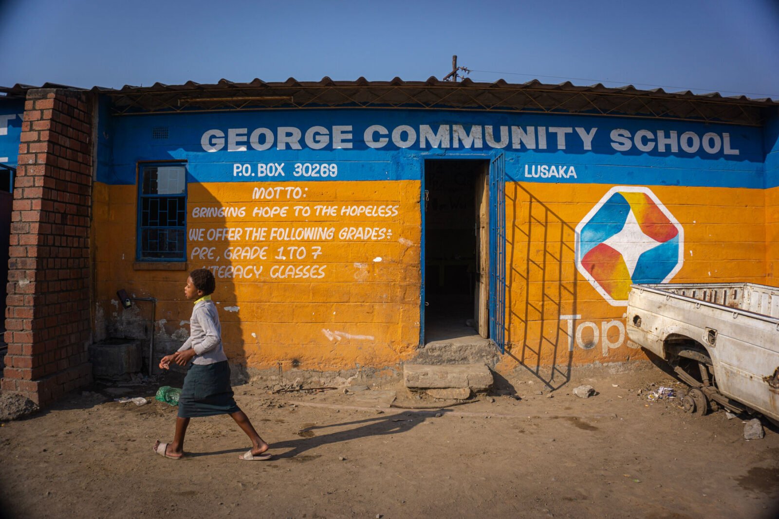 George Community School in Lusaka / Kalenga Nkonge for Viva con Agua