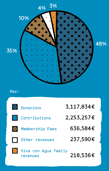 Origin of revenues