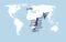 Viva con Agua projects world map