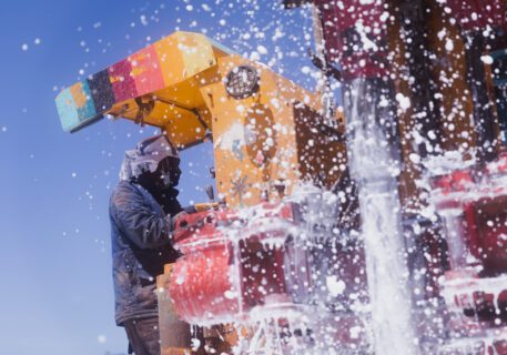 John's Rig - das mobile Brunnenbohrgerät in Äthiopien im Einsatz