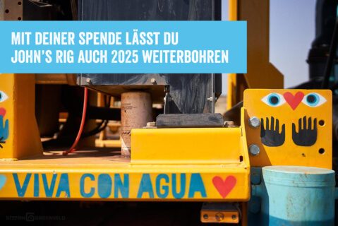 John’s Rig soll weiterbohren_V1 Das mobile Brunnenbohrgerät 'John'Rig' von viva con Agua