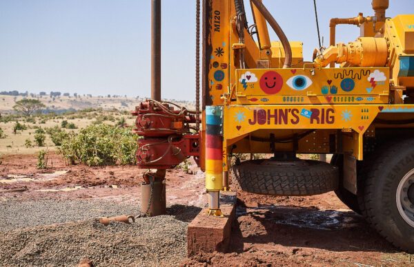 Ethiopia with Viva con Agua Johns Rig steht zwischenzeitlich still.